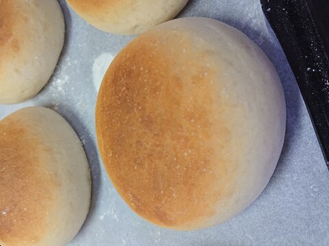 ホームベーカリーで丸パン